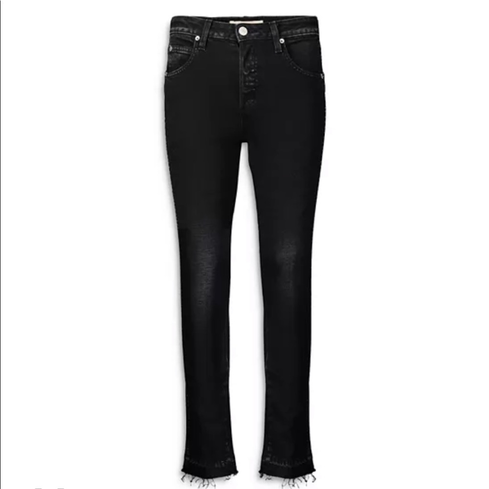 - amo babe straight leg jean